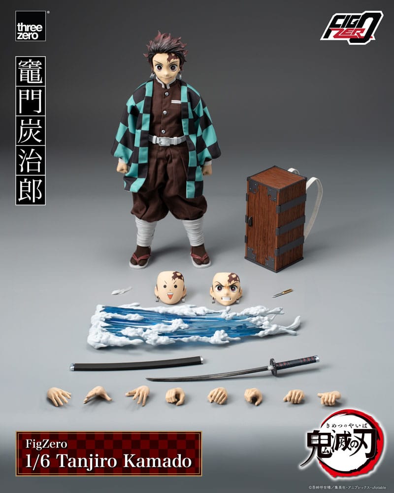 Demon Slayer: Kimetsu no Yaiba FigZero Action Figure 1/6 Tanjiro Kamado 27cm12