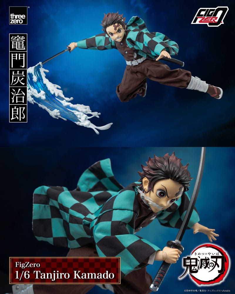 Demon Slayer: Kimetsu no Yaiba FigZero Action Figure 1/6 Tanjiro Kamado 27cm11