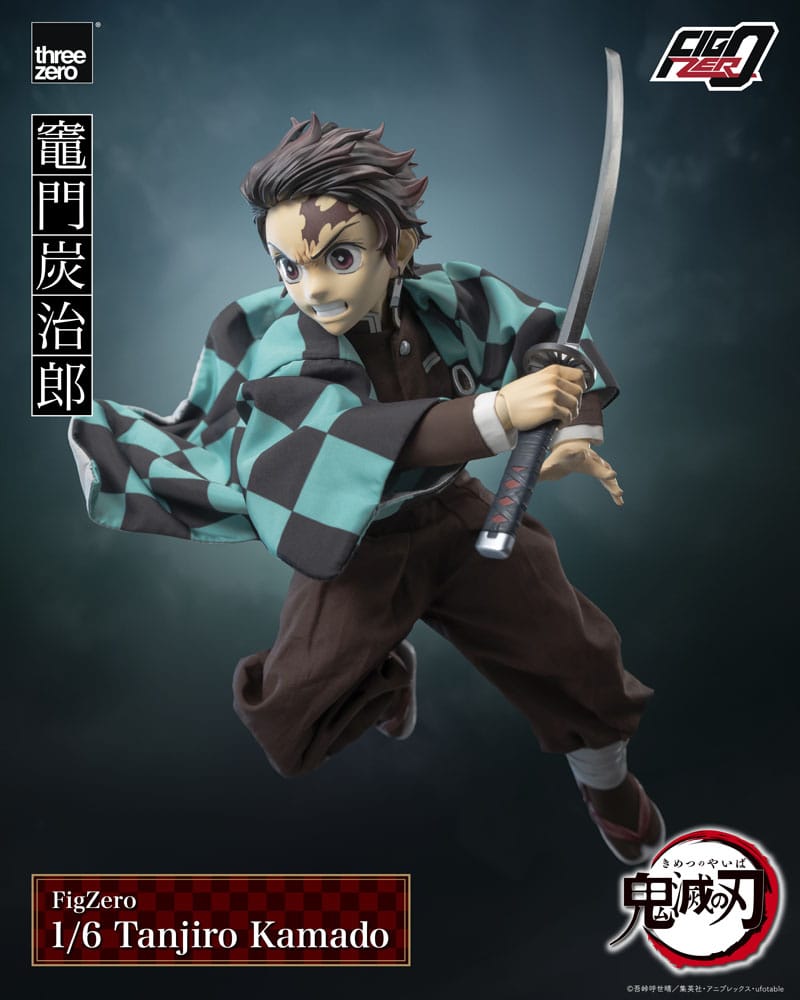 Demon Slayer: Kimetsu no Yaiba FigZero Action Figure 1/6 Tanjiro Kamado 27cm5