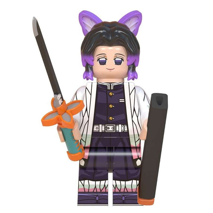 Shinobu Kochou From Demon Slayer Custom Anime Minifigure1