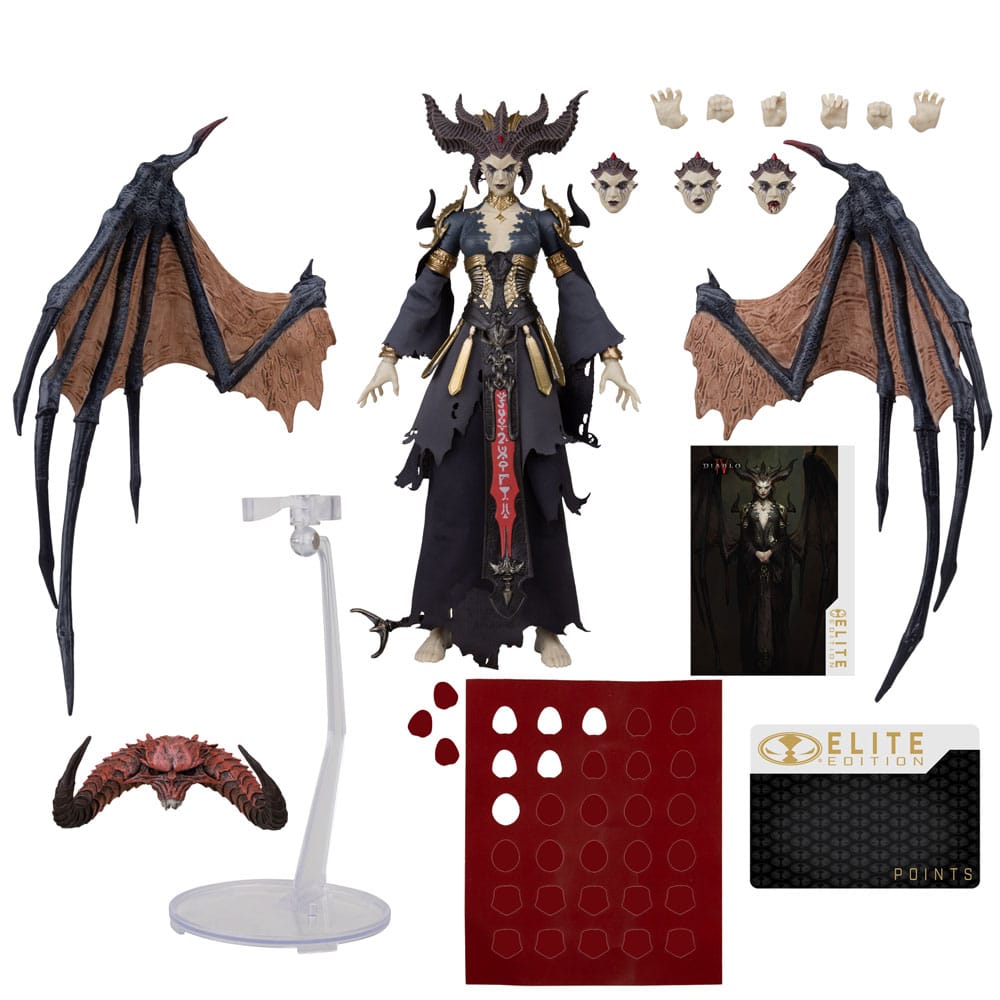 Diablo IV McFarlane Elite Edition Action Figure Lilith 22cm2