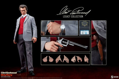 Dirty Harry Clint Eastwood Legacy Collection Action Figure 1/6 Harry Callahan 30cm18