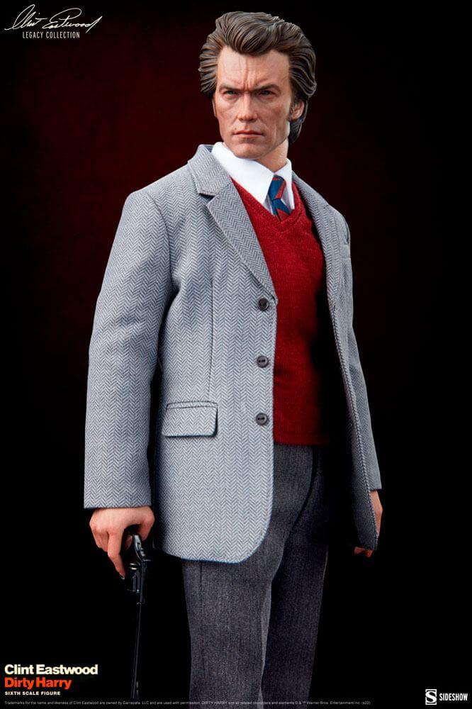 Dirty Harry Clint Eastwood Legacy Collection Action Figure 1/6 Harry Callahan 30cm11