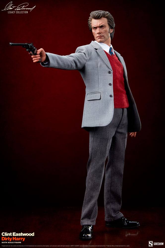 Dirty Harry Clint Eastwood Legacy Collection Action Figure 1/6 Harry Callahan 30cm10