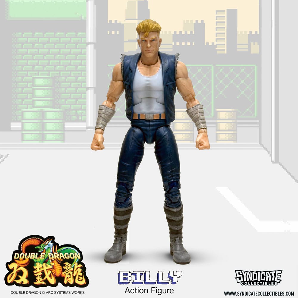 Double Dragon Deluxe Action Figure 1/12 Billy 18cm1