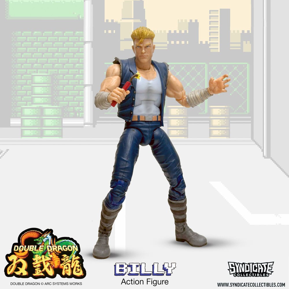 Double Dragon Deluxe Action Figure 1/12 Billy 18cm4
