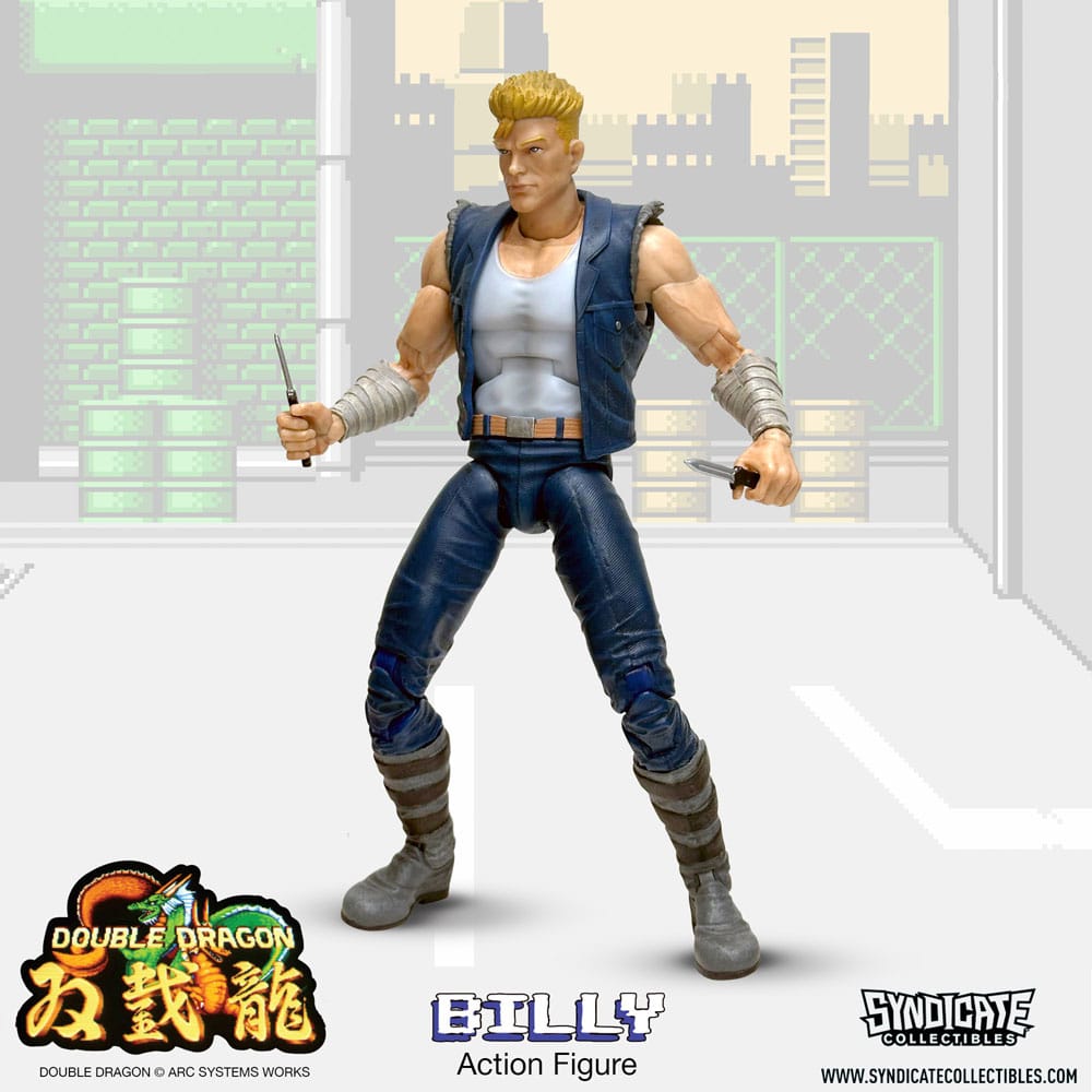 Double Dragon Deluxe Action Figure 1/12 Billy 18cm10