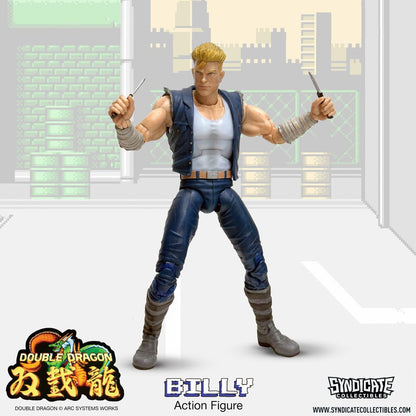 Double Dragon Deluxe Action Figure 1/12 Billy 18cm3