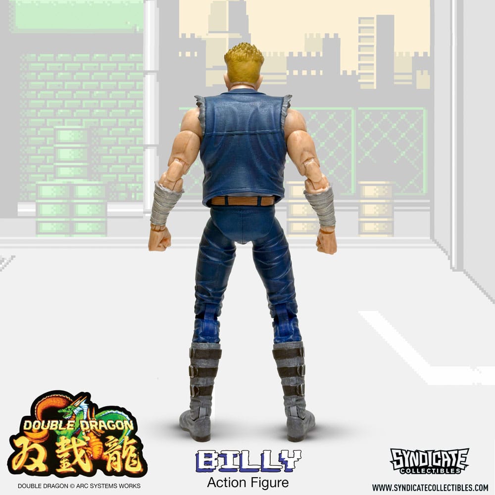 Double Dragon Deluxe Action Figure 1/12 Billy 18cm12