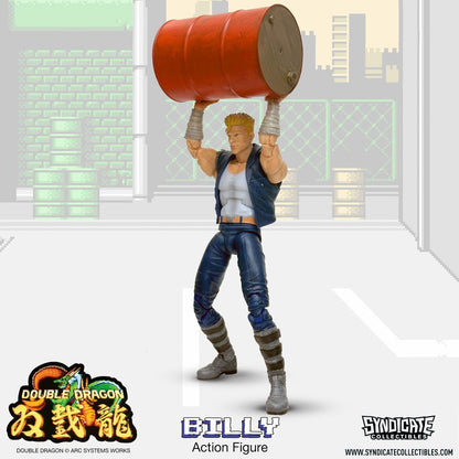 Double Dragon Deluxe Action Figure 1/12 Billy 18cm9