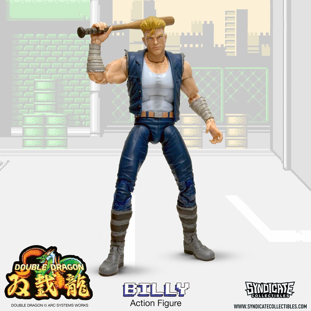 Double Dragon Deluxe Action Figure 1/12 Billy 18cm2