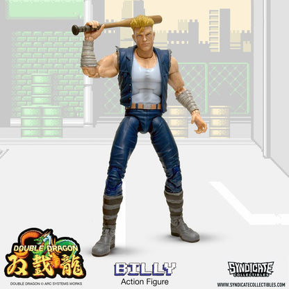 Double Dragon Deluxe Action Figure 1/12 Billy 18cm2