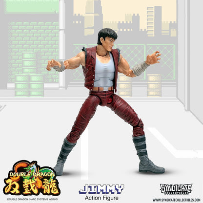 Double Dragon Deluxe Action Figure 1/12 Jimmy 18cm8