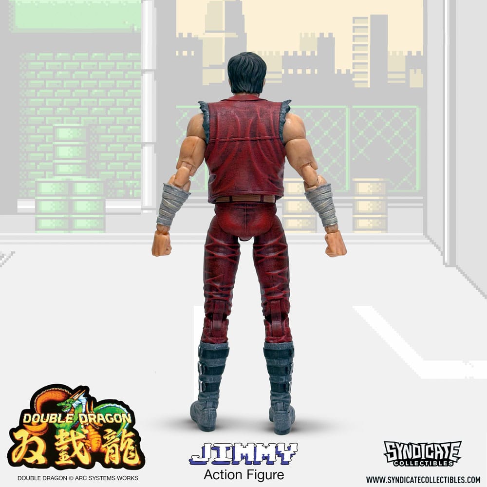 Double Dragon Deluxe Action Figure 1/12 Jimmy 18cm11