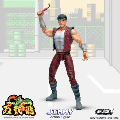 Double Dragon Deluxe Action Figure 1/12 Jimmy 18cm7