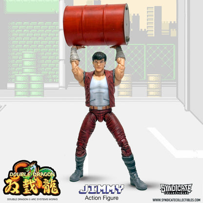 Double Dragon Deluxe Action Figure 1/12 Jimmy 18cm4