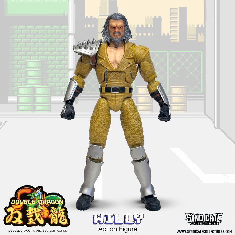 Double Dragon Deluxe Action Figure 1/12 Willy 18cm1