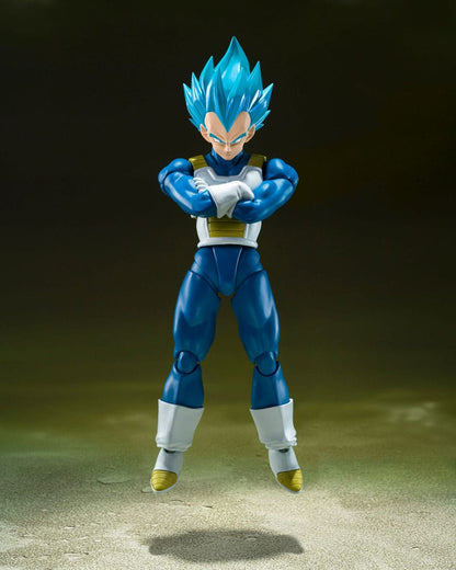 Dragon Ball Super S.H. Figuarts Action Figure Super Saiyan God Super Saiyan Vegeta -Unwavering Saiyan Pride- 14cm4