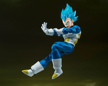 Dragon Ball Super S.H. Figuarts Action Figure Super Saiyan God Super Saiyan Vegeta -Unwavering Saiyan Pride- 14cm6