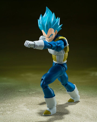 Dragon Ball Super S.H. Figuarts Action Figure Super Saiyan God Super Saiyan Vegeta -Unwavering Saiyan Pride- 14cm3