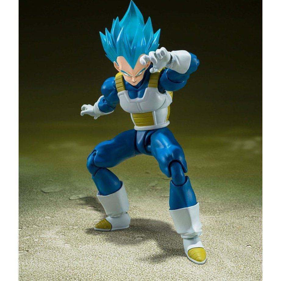 Dragon Ball Super S.H. Figuarts Action Figure Super Saiyan God Super Saiyan Vegeta -Unwavering Saiyan Pride- 14cm1