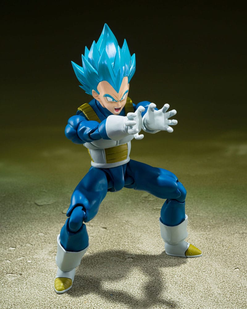Dragon Ball Super S.H. Figuarts Action Figure Super Saiyan God Super Saiyan Vegeta -Unwavering Saiyan Pride- 14cm2