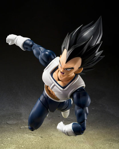Dragon Ball Z S.H. Figuarts Action Figure Vegeta Old Battle Clothes 14cm5