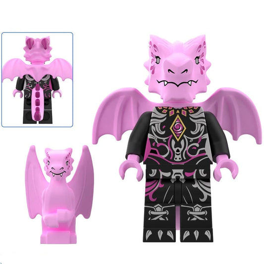 Pink Dragon Night Custom Dungeons and Dragons Minifigure1