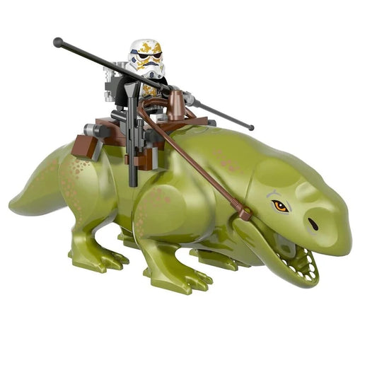 Dewback with Sandtrooper Rider custom Star Wars Minifigure1