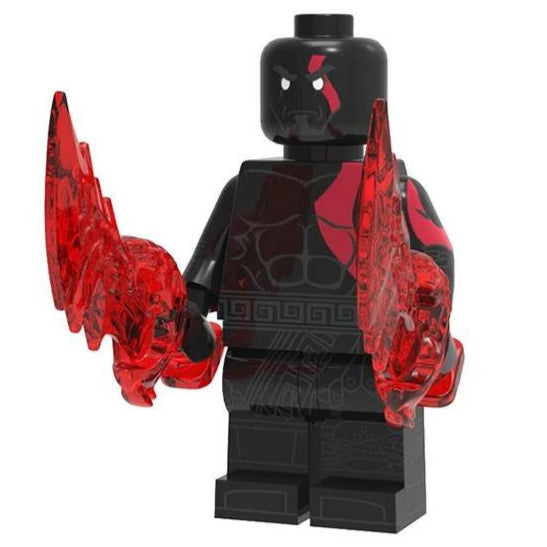 Kratos (Fear Kratos) God of War Custom Video Game Minifigure1