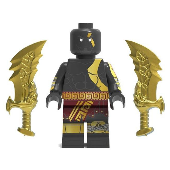 Kratos (Dark Odyssey) God of War Custom Video Game Minifigure2