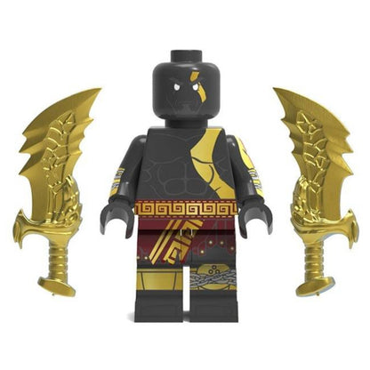 Kratos (Dark Odyssey) God of War Custom Video Game Minifigure2