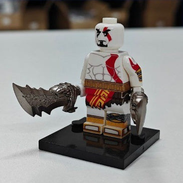 Kratos God of War Video Game Minifigure3