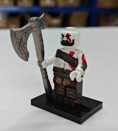 Kratos God of War Video Game Minifigure3