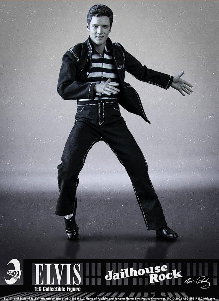 Elvis Presley Legends Series Action Figure 1/6 Jailhouse Rock Edition 30cm5