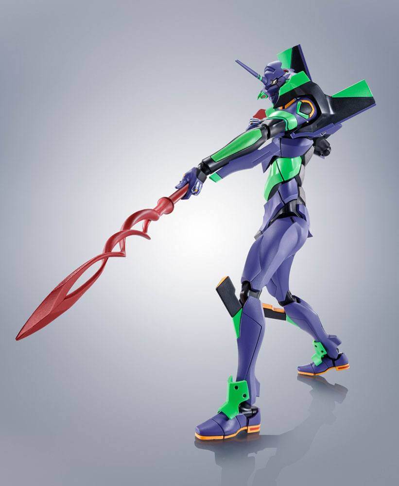 Evangelion: 3.0+1.0 Thrice Upon a Time Robot Spirits Action Figure Side EVA Evangelion Test Type-01 17cm5