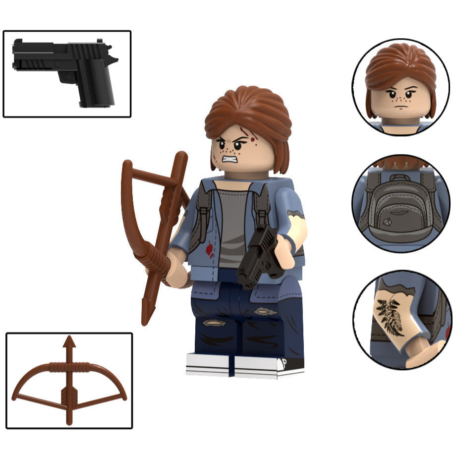 Ellie from the Last Of Us Custom Minifigure1