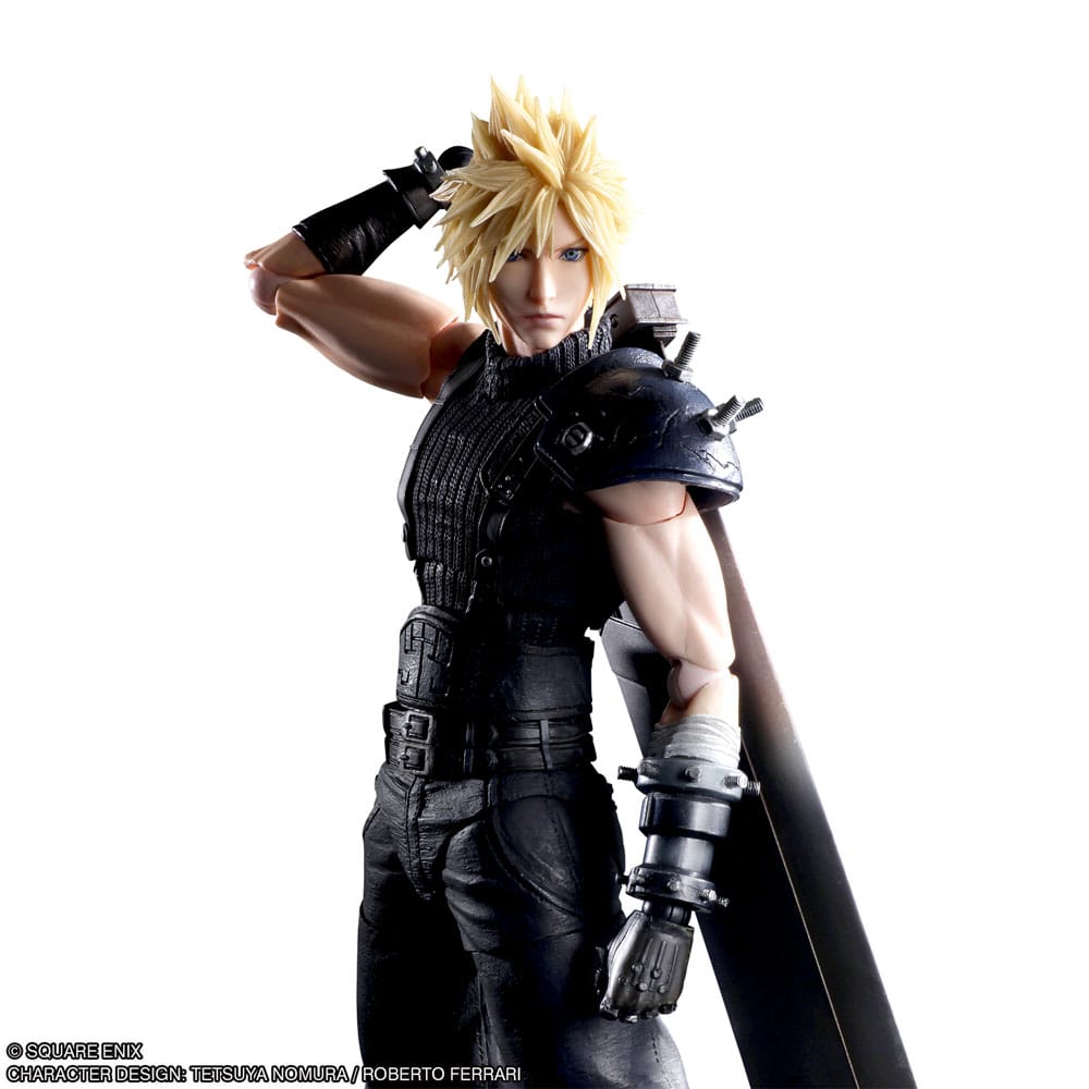 Final Fantasy VII Play Arts Kai Action Figure Cloud Strife 27cm5