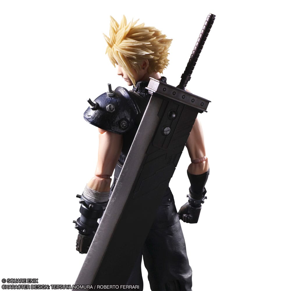 Final Fantasy VII Play Arts Kai Action Figure Cloud Strife 27cm2