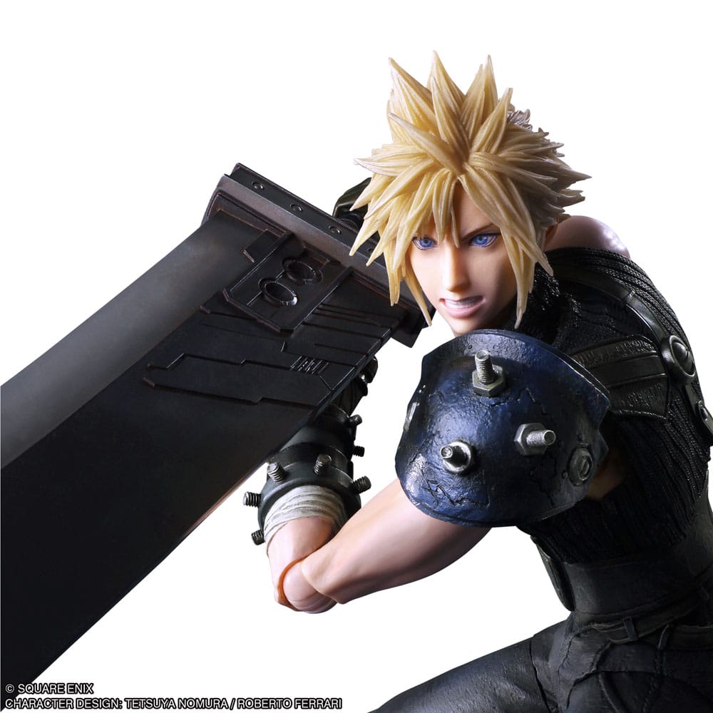 Final Fantasy VII Play Arts Kai Action Figure Cloud Strife 27cm6