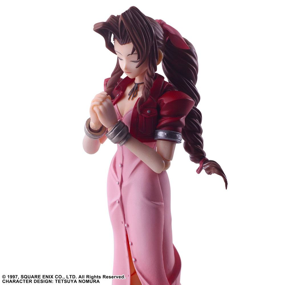 Final Fantasy VII Bring Arts Action Figure Aerith Gainsborough 14cm15