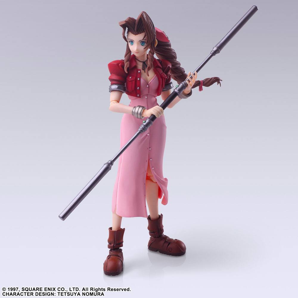 Final Fantasy VII Bring Arts Action Figure Aerith Gainsborough 14cm4