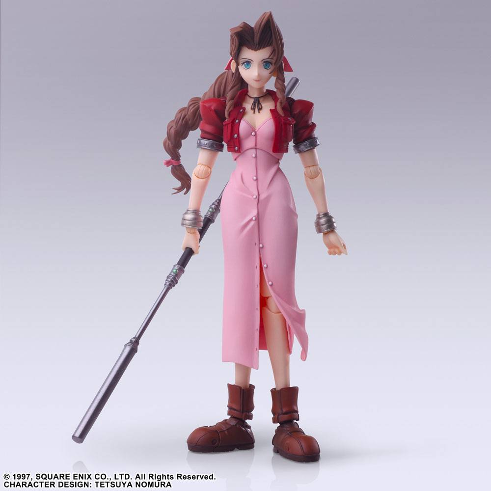 Final Fantasy VII Bring Arts Action Figure Aerith Gainsborough 14cm2