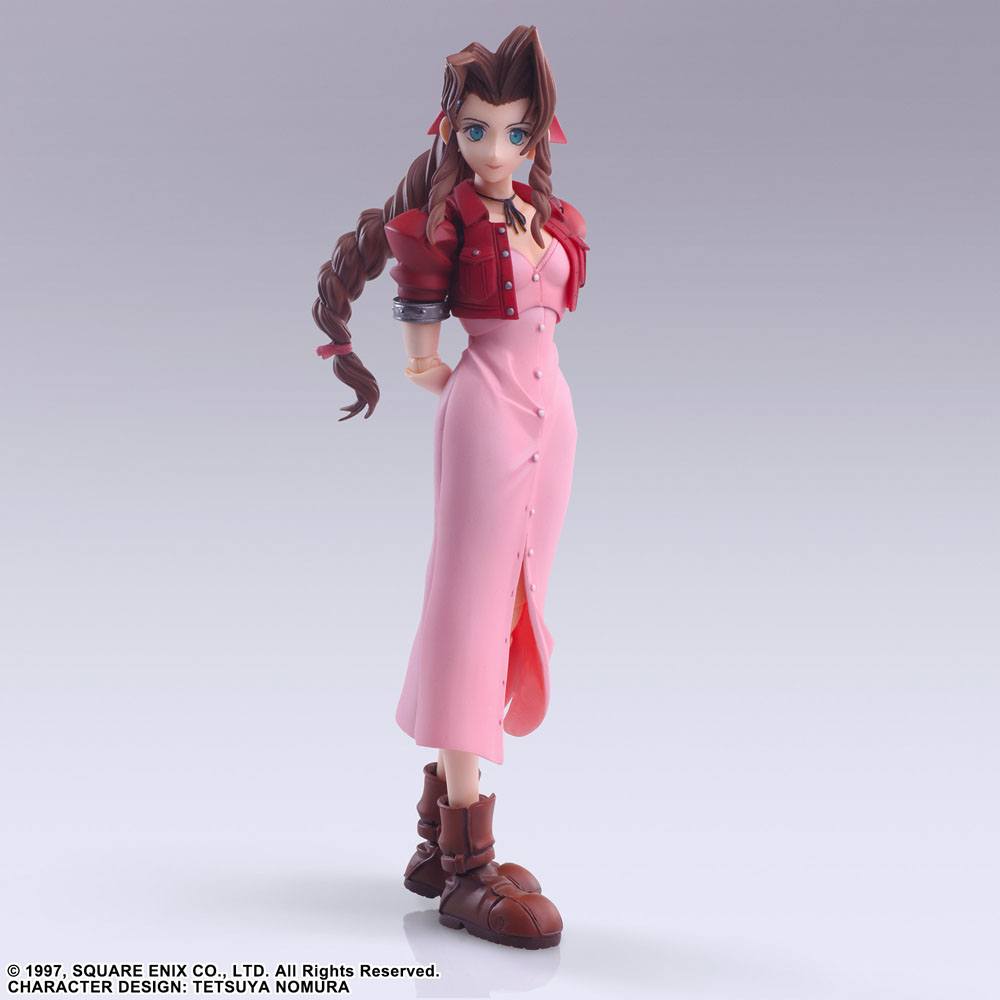 Final Fantasy VII Bring Arts Action Figure Aerith Gainsborough 14cm3