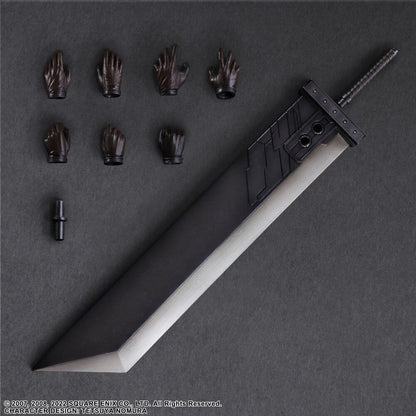 Final Fantasy VII Crisis Core Reunion Play Arts Kai Action Figure Zack Fair Soldier 1st Class 27cm6