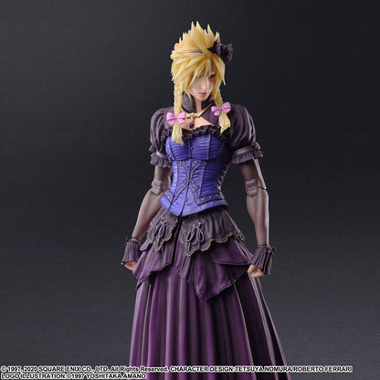 Final Fantasy VII Remake Play Arts Kai Action Figure Cloud Strife Dress Ver. 28cm10