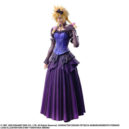 Final Fantasy VII Remake Play Arts Kai Action Figure Cloud Strife Dress Ver. 28cm3