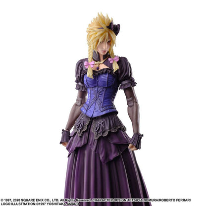 Final Fantasy VII Remake Play Arts Kai Action Figure Cloud Strife Dress Ver. 28cm4
