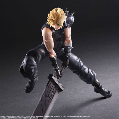 Final Fantasy VII Remake Play Arts Kai Action Figure Cloud Strife Ver. 2 27cm5