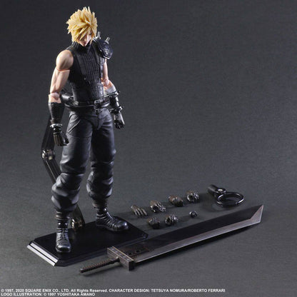 Final Fantasy VII Remake Play Arts Kai Action Figure Cloud Strife Ver. 2 27cm6